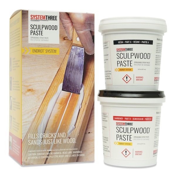 System Three Resins SculpWood Paste, Quart Kit 1610K16 - main